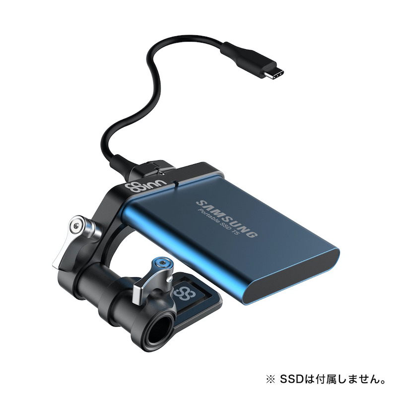 新入荷 流行 OUTLET SALE 8Sinn SSDホルダー for Samsung T5 コールドシューマウント 8-SSDH ST5 CS
