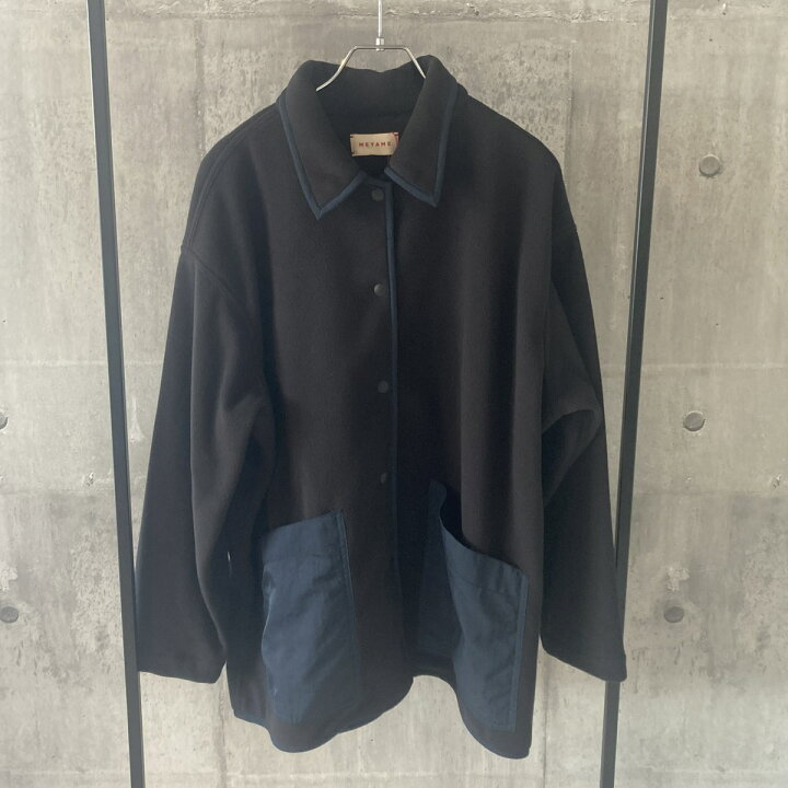 楽天市場】【30%OFF】【MEYAME】フリースコーチジャケット FLEECE 