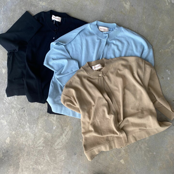 楽天市場】【10%OFF】【MEYAME】COTTON KNIT CARDIGAN コットンニット  