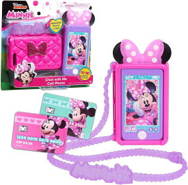 Disney ディズニー ジュニア ミニーマウス チャットウィズミー 携帯電話セット ライト サウンド おもちゃ 女の子 [並行輸入品]