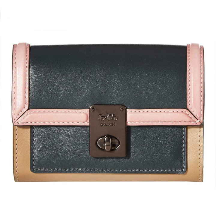 楽天市場 コーチ 財布 二つ折り アウトレット 二つ折り財布 レディース 折り財布 ミニ財布 Coach Langelina