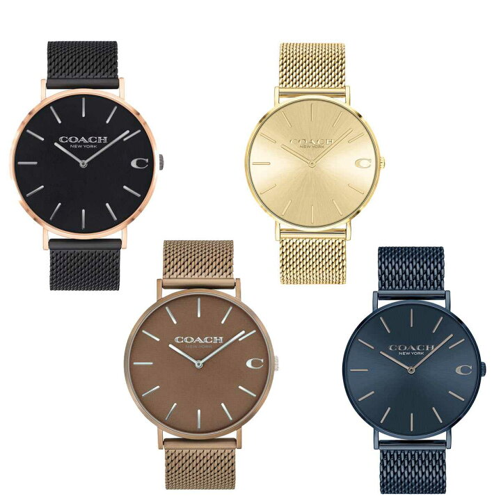 楽天市場 コーチ 腕時計 メンズ ブランド 時計 防水 男性 おしゃれ 後払い Coach Charles チャールズ Langelina