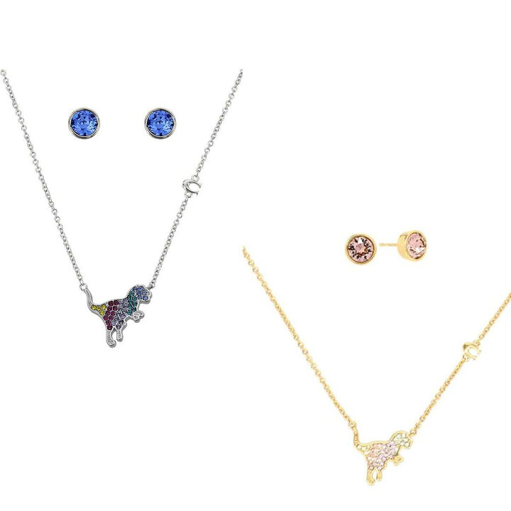 楽天市場】コーチ ピアス ネックレス セット レディース シンプル 