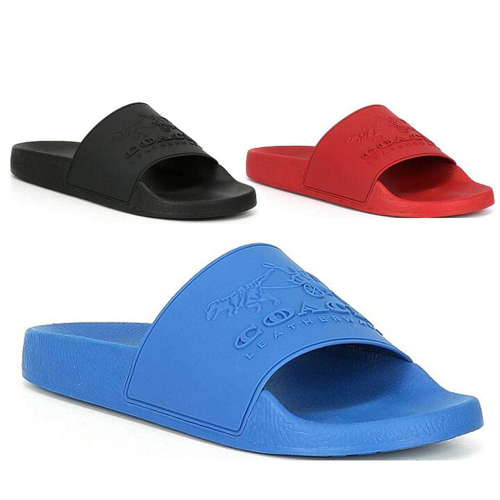 楽天市場 コーチ サンダル メンズ ぺたんこ 歩きやすい クッション 痛くない ペタンコ ゴム Coach Langelina