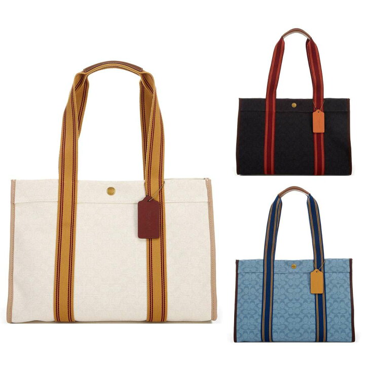 楽天市場】コーチ トートバック レディース ブランド キャンバス 軽い  