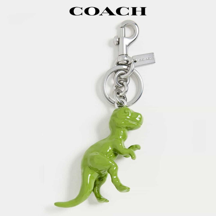 即決 COACH コーチ 恐竜 キーホルダー 公式】COACH – コーチ | ラージ COACH スケルトンキーホルダー /恐竜レキシーチャーム