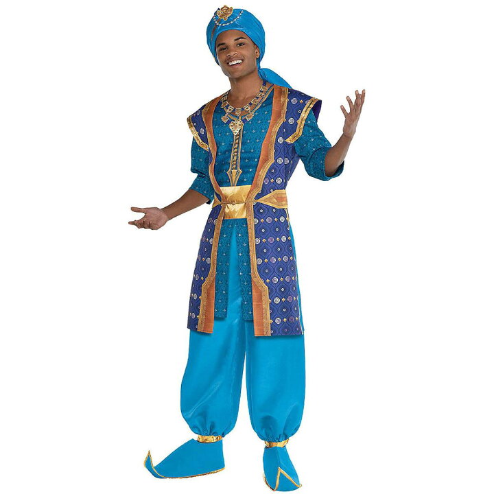 楽天市場 アラジン ジーニー 衣装 大人用 Disney コスプレ ハロウィン ディズニー 仮装 Aladdin Langelina