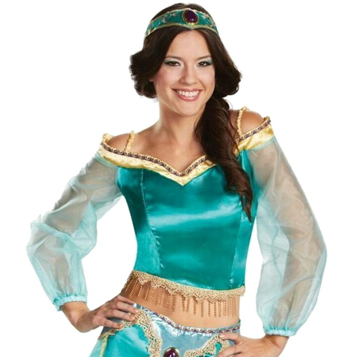 楽天市場 アラジン ジャスミン 大人用 セクシー 衣装 コスプレ ハロウィン ディズニー Disney Alladin Langelina