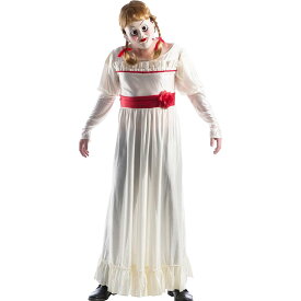 アナベル 死霊博物館 死霊館の人形 女装 大人用 コスプレ コスチューム ウィッグ ハロウィン 変装 Annabelle