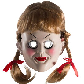 アナベル 死霊博物館 死霊館の人形 大人用 ウィッグ マスク　 変身用 コスチューム コスプレ 変装 Annabelle