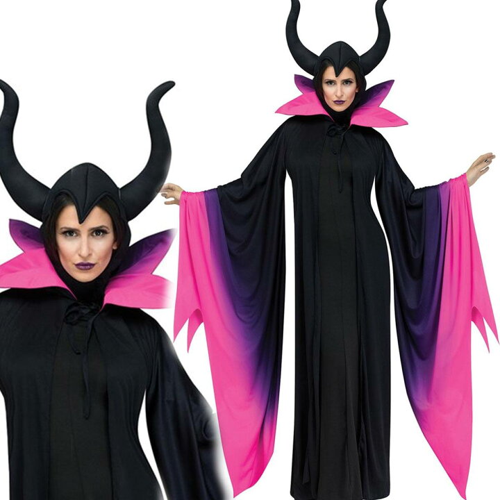 楽天市場 マレフィセント コスプレ 大人用 仮装 衣装 コスチューム マレフィセント2 ディズニー ハロウィン Maleficent Langelina