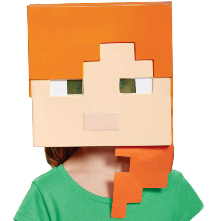 楽天市場 マインクラフト コスチューム アレックス 子供用 マスク コスプレ スイッチ スキン Forge Minecraft Langelina