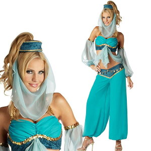 アラジン ジャスミン コスプレ コスチューム 衣装 大人 セクシー ドレス Aladdin