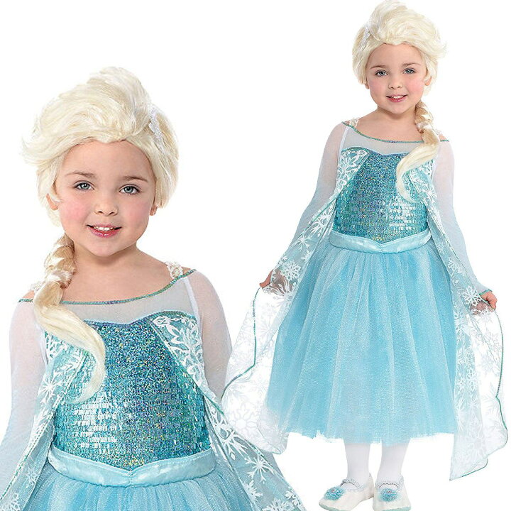 楽天市場 アナと雪の女王 ドレス 子供 エルサ なりきり ワンピース アナ雪 キッズ コスプレ 衣装 仮装 コスチューム Frozen Langelina