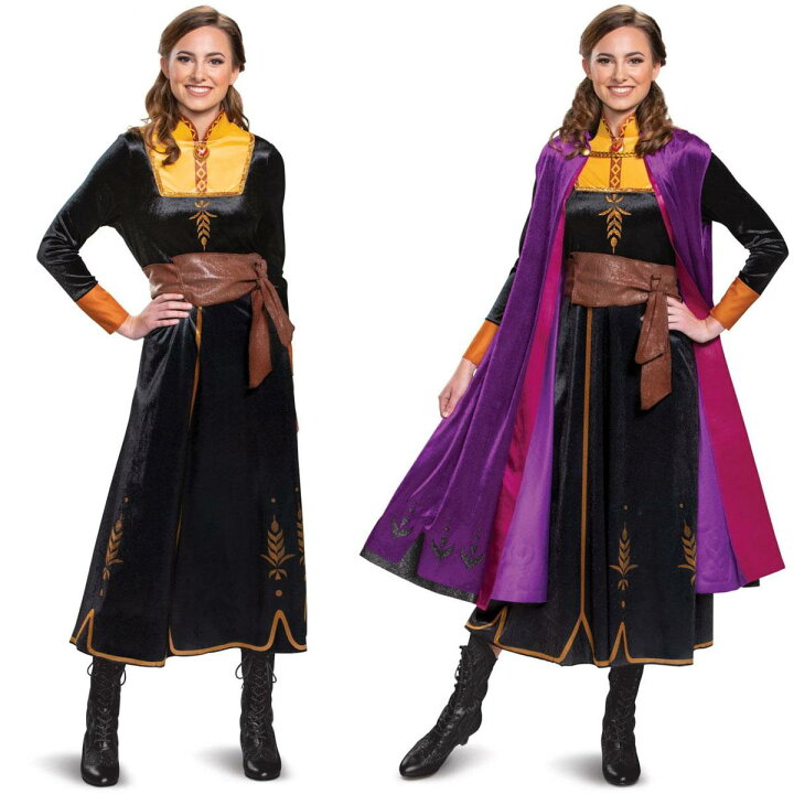 楽天市場 アナと雪の女王 2 アナ ドレス アナ雪 大人 コスプレ 衣装 仮装 コスチューム Frozen 2 Langelina