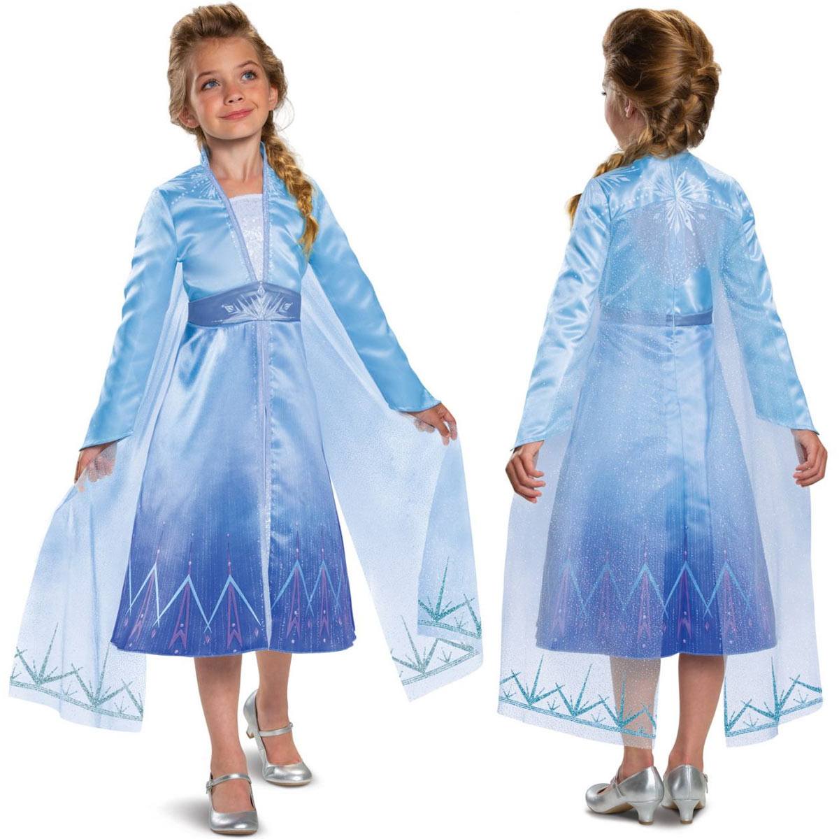 アナと雪の女王 ドレス 子供 エルサ なりきり ワンピース アナ雪 マント キッズ コスプレ 衣装 仮装 コスチューム Frozen