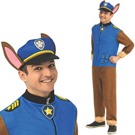 パウ・パトロール チェイス コスチューム ハロウィン 大人 コスプレ キャラクター 衣装 仮装 PAW PATROL