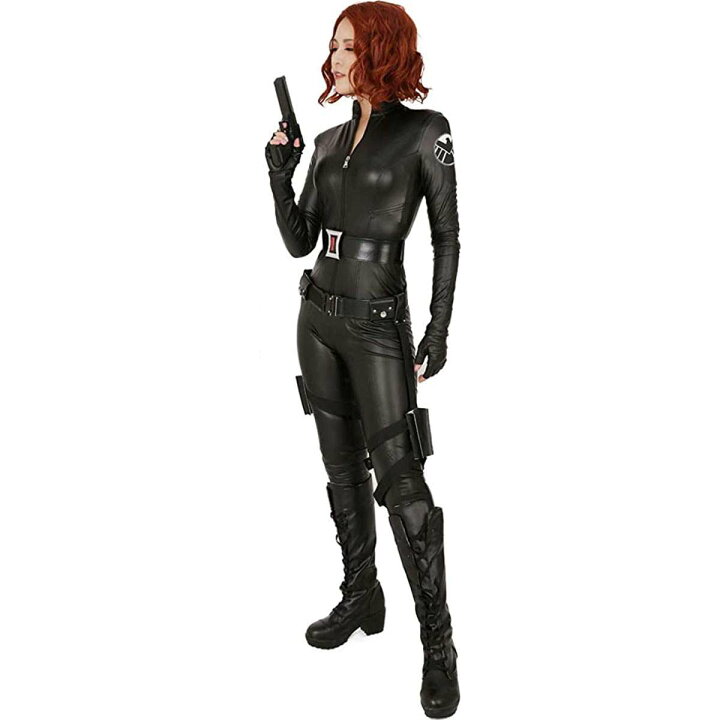 楽天市場】ブラック ウィドウ コスプレ コスチューム 衣装 レディース 