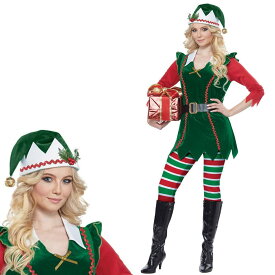 クリスマス エルフ コスプレ 妖精 レディース サンタクロース セクシー 大きいサイズ 衣装 Christmas