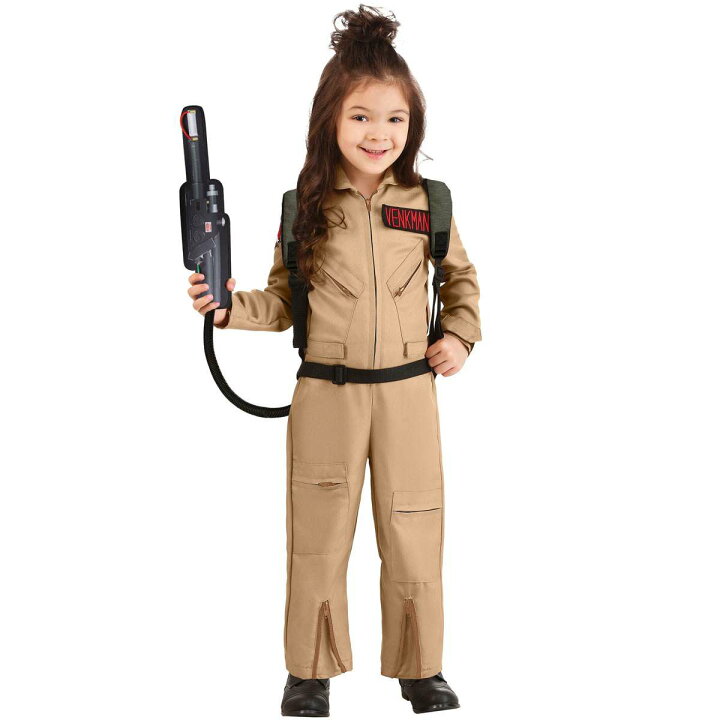 ゴーストバスターズ つなぎ 子供キッズ コスプレ 衣装 仮装 コスチューム プロトンパック ハロウィン Ghostbusters LAngelina