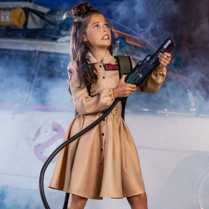 コスチュー コスチュームキッズ ゴーストバスターズ コスプレ 子供 ゴーストバスターズ つなぎ 子供キッズ コスプレ 衣装 仮装 コスチューム プロトンパック ハロウィン Ghostbusters LAngelina