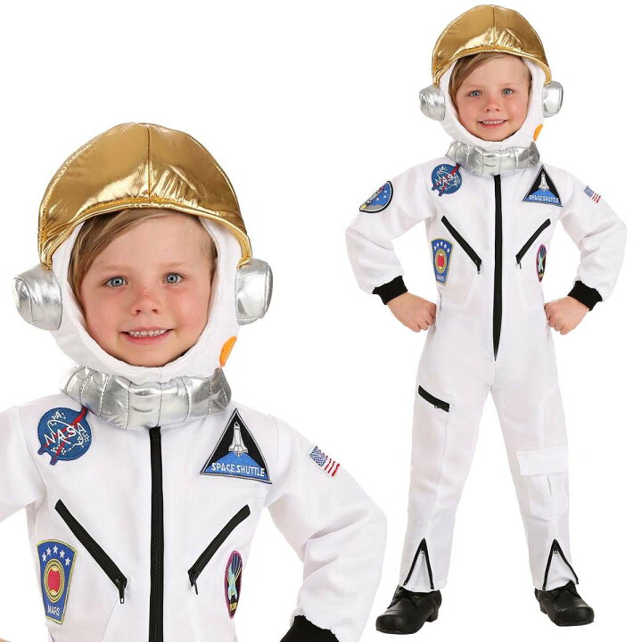 楽天市場】宇宙飛行士 NASA コスプレ 子供用 宇宙服 Halloween 衣装 
