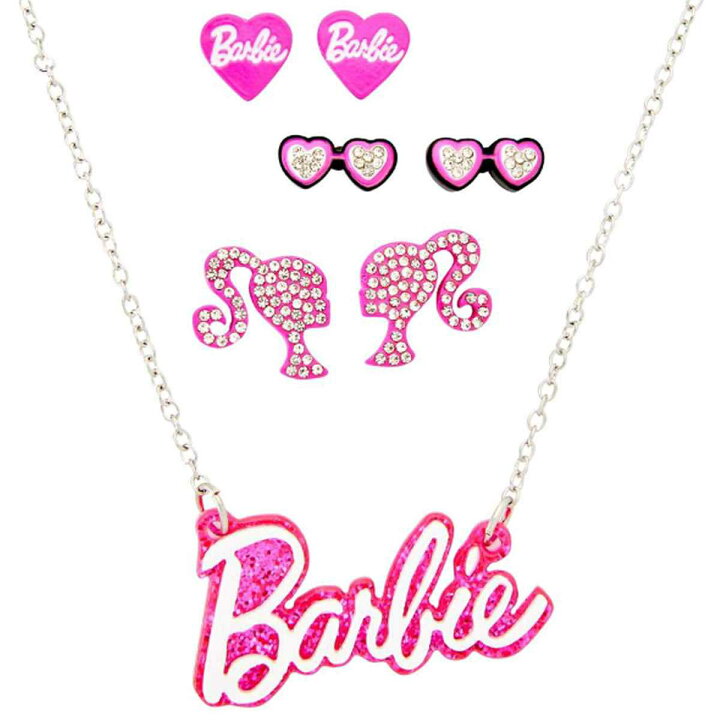 楽天市場】バービー ジュエリーセット ネックレス ピアス 衣装 barbie 