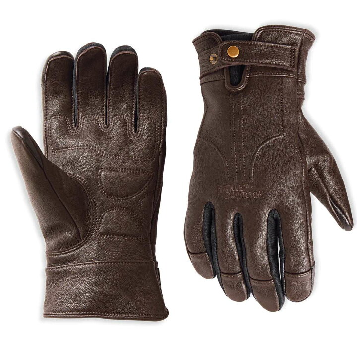 楽天市場】ハーレーダビッドソン バイク グローブ 革 スマホ対応 防寒  