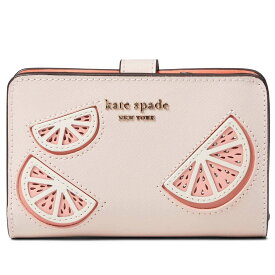 ケイトスペード 財布 二つ折り レディース ブランド 本革 ファスナー かわいい 薄い Kate Spade Tini ティニ