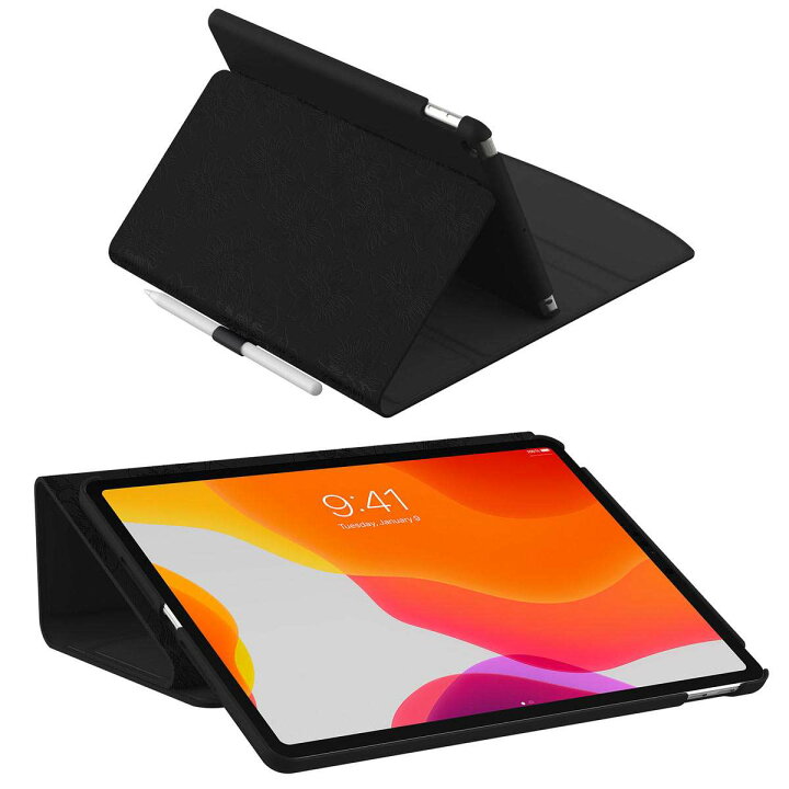 楽天市場 ケイトスペード Ipad ケース 第8世代 10 2インチ ペン収納 可愛い スタンド カバー Kate Spade Langelina