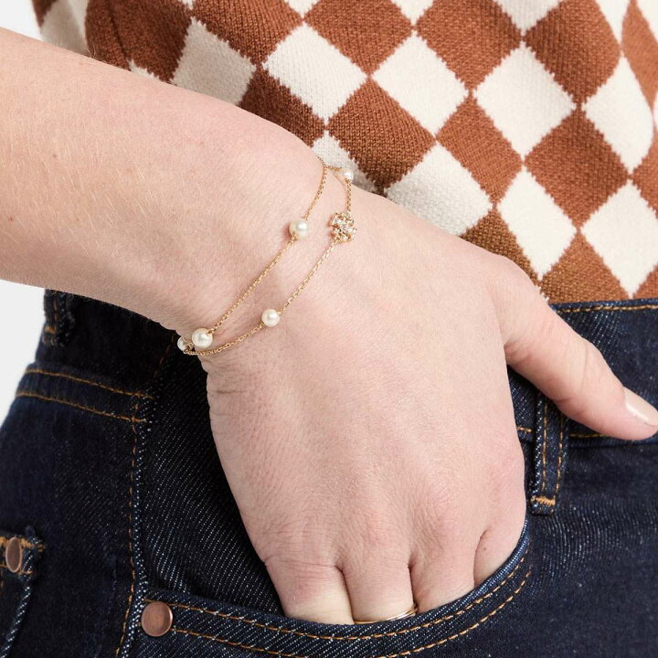 楽天市場】トリーバーチ ブレスレット レディース ブランド パール  