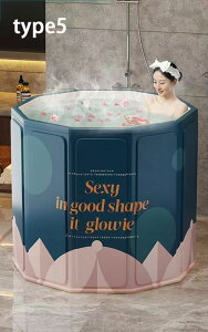 【送料無料】 折り畳み式浴槽 ポータブルバスタブ 浴室 バスタブ 円形 お風呂桶 70*65cm 簡易浴槽 ファミリー用 収納簡単 使いやすい シャワー 高品質 滑り止め 大人用 家庭用