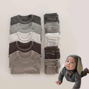 セットアップ キッズ 綿 ベビー服 女の子 男の子 ルームウェア 上下セット 春秋 赤ちゃん 子供服 部屋着 パジャマ トップス 長袖 ロングパンツ おしゃれ 可愛い 入園 保育園 幼稚園 73 80 90 100