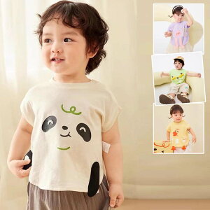 ベビー服 tシャツ キッズ 女の子 男の子 子供服 Tシャツ カットソー 赤ちゃん トップス 綿 コットン 夏服 ユニセックス 子ども服 おしゃれ 可愛い 保育園 幼稚園 73cm 80cm 90cm 100cm 110cm 誕生日 プ