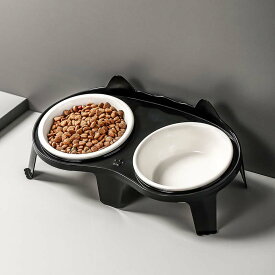 猫 犬 フードボウル 傾斜 陶器 水入れ 斜め 食器 食べやすい 高さ 水飲み セラミック ペット食器 おしゃれ ペット用 餌入れ エサ入れ えさ 台 ボウル お皿 ご飯皿 水分補給 ネコ 小型犬 可愛い 雑貨 ボウル ねこ 負担軽減 犬猫 犬用 送料無料