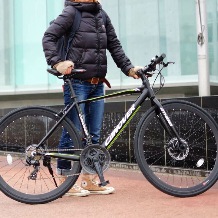 楽天市場】クロスバイク 自転車 CANOVER カノーバー CAC-027-DC ATHENA 