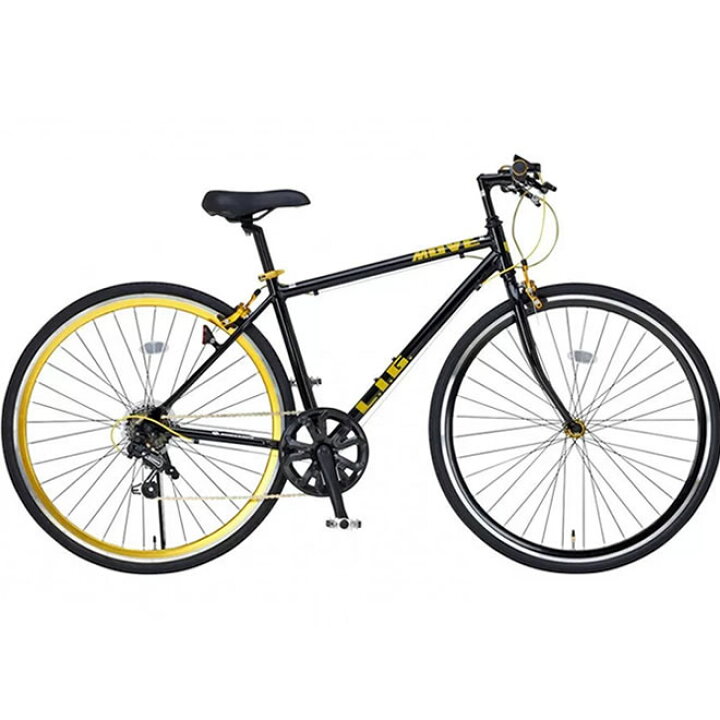 楽天市場】クロスバイク 自転車 リグ LIG MOVE 700C 軽量 アルミ  