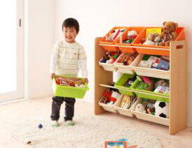 おもちゃ箱 収納 4段 子供用収納 お片づけが身につく ナチュラルカラー