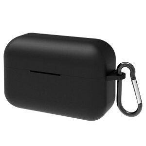 Geekria �V���R�� �J�o�[ �݊��� �J�o�[ JBL LIVE 300 �Ή� True Wireless Earbuds �[�d�P�[�X�[�d�P�[�X�J�o�[ �O���J�o�[ �L�[�z���_�[�t�b�N�t�� �[�d�|�[�g�A�N�Z�X�\ (Black)