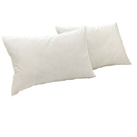 2個セット 国内製造 日本製 ホテル仕様羽根枕 43×63cm ホテル仕様 大判 ふんわり頭部をつつみこみます。2個セットで