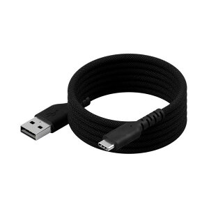 GOLNY �}�O�l�b�g�P�[�u�� USB-A to USB-C 1m �}���[�d 3A �f�[�^�]�� 480Mbps �[�d�P�[�u�� GL-UAC10LMG-BK