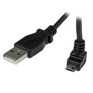StarTech.com USB 2.0 - �}�C�N��USB�P�[�u���^1m�^L�^�����Micro-B�^Type-A to Micro USB�^�I�X-�I�X�^�f�[�^�]���E�����p USBAUB1MU