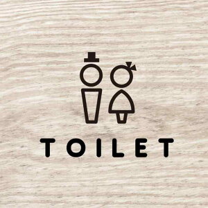 nicotto [TC hAXebJ[ TOILET gC V[ Vv 킢 sNgO j ؂蕶 JbeBOV[g 8.6×11cm 