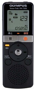 OLYMPUS IC���R�[�_�[ Voice-Trek VN-7300 �u���b�N 2GB ���񂽂񃁃��^ VN-7300
