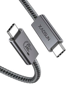 USB-C  USB-C P[u 240W PD3.1/QC3.1[d XAOSUN USB 3.2 Gen 2x2-20Gbpsf[^] 4K/60Hz fo ϋv usb type c P[u MacBook Pro/i