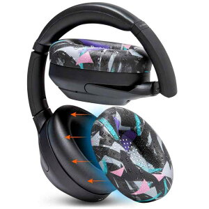 WC SweatZ XM4 - Wicked Cushions �� Sony WH1000XM4 �p�ی�C���[�p�b�h �X�E�F�b�g�J�o�[ | Sony WH-1000XM4 �w�b�h�t�H���p�V���R���C���[�J�o�[ | �h��  �ȒP�ɐ􂦂� |