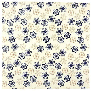 濱文様 FUROSHIKIクロス(風呂敷 90cm) 雪華モダン