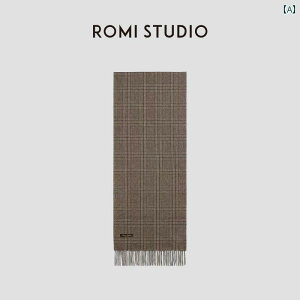 ���� �X�g�[�� �X�J�[�t ���f�B�[�X ROMI STUDIO �E�F���V�� �v���C�h �E�[�� �g���� �^�b�Z�� �X�J�[�t 23 AWS 055