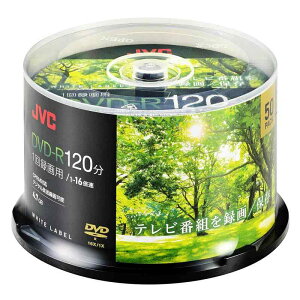 �r�N�^�[(VICTOR) JVC 1��^��p DVD-R 120�� �Ж�1�w 1-16�{�� 50�� �f�B�[�K ���̑� ������v���[�J�[�̃��R�[�_�[����m�F�� �z���C�g�f�B�X�N VHR12JP50SC2