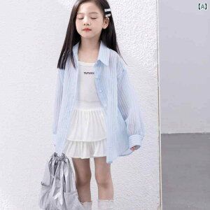 �L�b�Y �u���E�X ���̎q�p ���̎q �W���P�b�g�� �V���c 2025 �Ă� �X�^�C�� �q���p �A�C�X �Z���X �T�� �v���[�t �X�g���C�v�V���c �� �q���� ���� �g�b�v�X